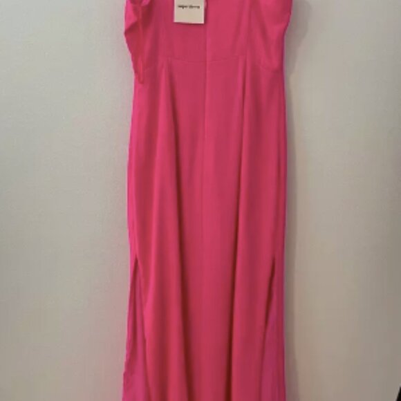 SUPERDOWN pink maxi formal dress size medium - Picture 4 of 5